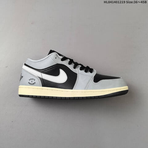 Air Jordan 1 Low Light Smoke Grey AIR JORDAN 1 Aj1 Lifestyle (BS-67363)