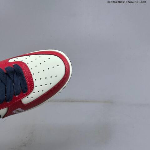 Nike Air Force 1 07 LV8 DW8806-016 Red White Navy Blue EU 36-45 Skate Shoe - Unisex (BS-60260)