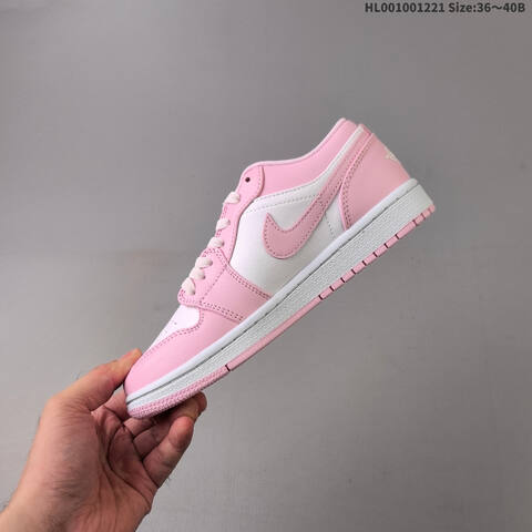 Air Jordan 1 Low Pink AIR JORDAN 1 Aj1 Lifestyle (BS-67329)
