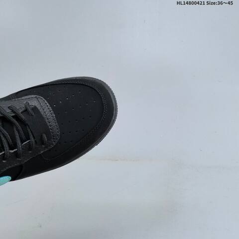 Nike Air Force 1 07 Black Tiffany Blue EU 36-45 Skate Shoe - Unisex (BS-60603)