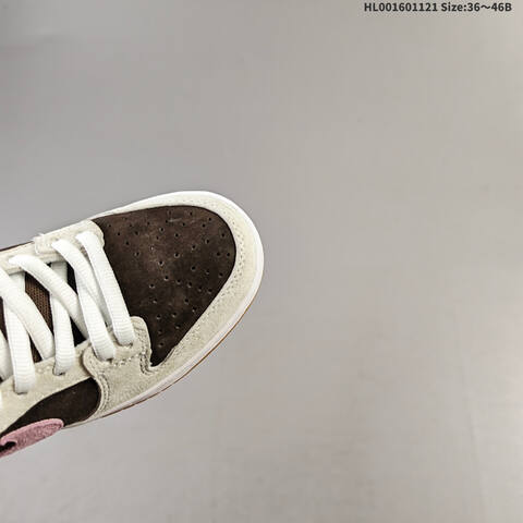 Nike SB Dunk Low Pro Grey Brown White Pink Mint EU 36-46 Skate Shoe - Unisex (BS-63314)