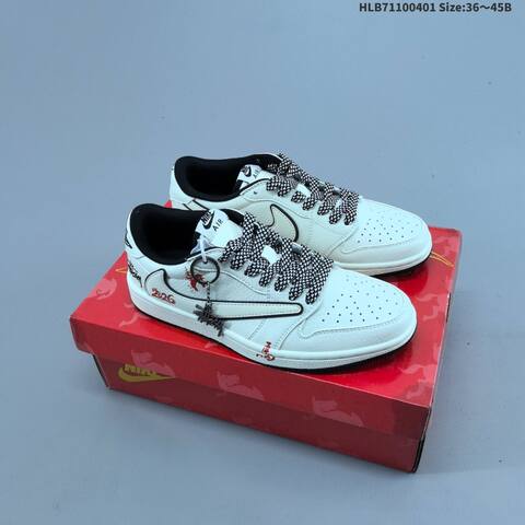 Nike Air Jordan 1 x Travis Scott AIR JORDAN DIY Lifestyle (BS-66362)