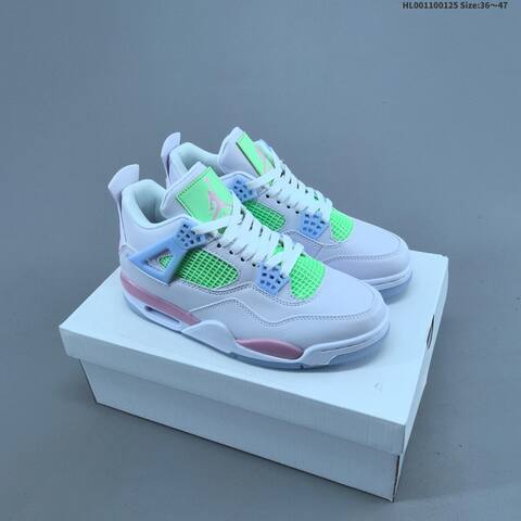 Air Jordan 4 Retro Valentine s Day AIR JORDAN 4 Aj4 4 IB7069-100 202 Lifestyle (BS-66834)