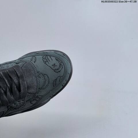 KAWS x Air Jordan 4 Retro Kaws Black AIR JORDAN 4 Aj4 Lifestyle (BS-66477)