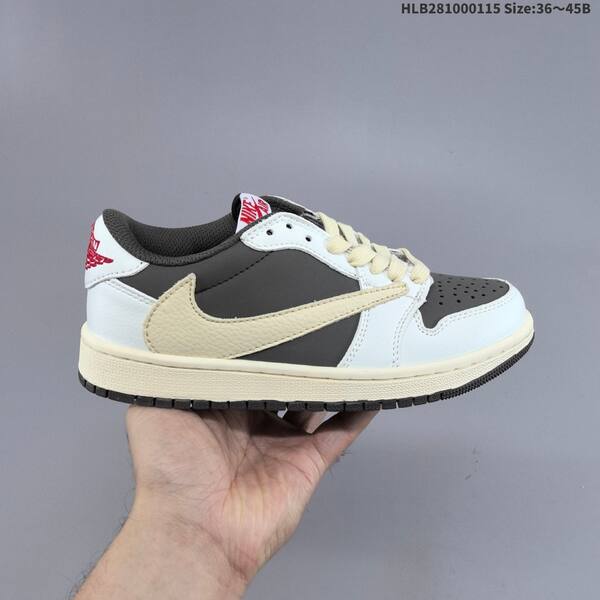 Nike Air Jordan 1 Low OG SP Dark brown/black with blue stitching 36~45 casual