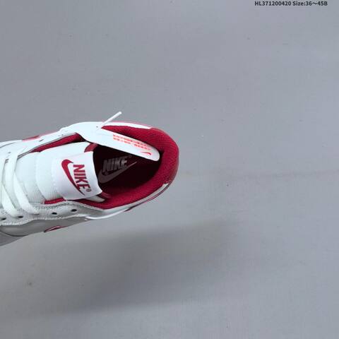 Nike Big Low White Red EU 36-45 Skate Shoe - Unisex (BS-60632)