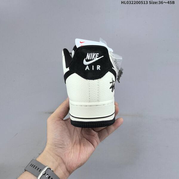 Nike Air Force 1 07 Low Stussy off white black EU 36-45 sneaker