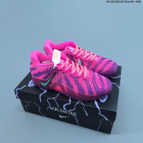 Nike JA3 EP Grey Black Light Purple EU 36-46 Basketball Shoe - Unisex (BS-61773)