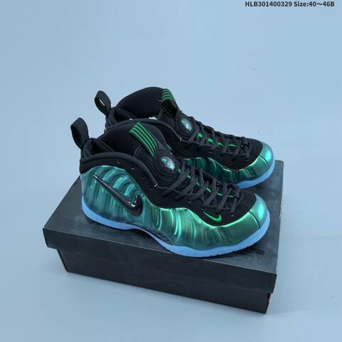 Nike Air Foamposite One Black Metallic Gold EU 40-46 Basketball Shoe - Men's (BS-61061)