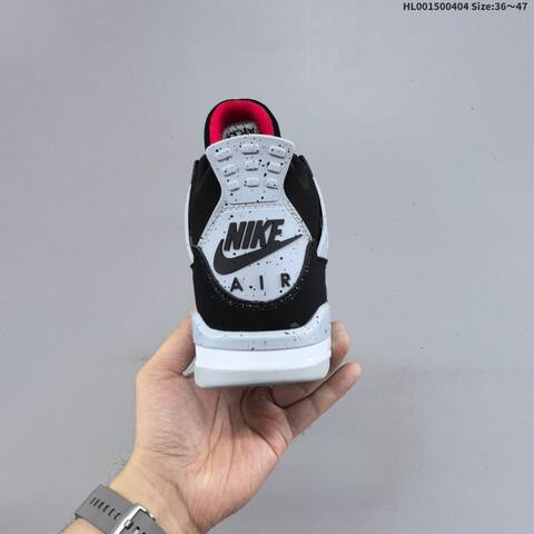 A Air Jordan 4 Retro AIR JORDAN 4 Aj4 Lifestyle (BS-66322)