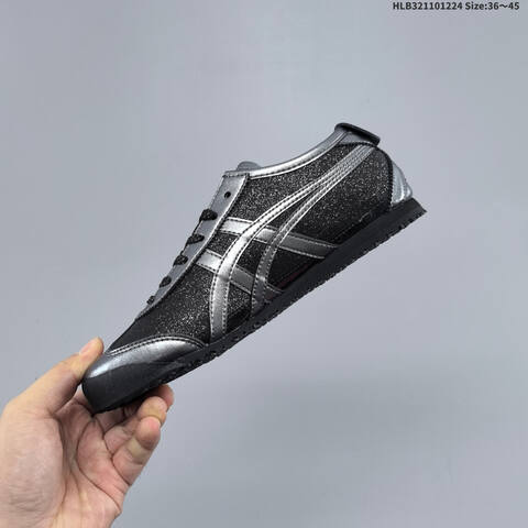 Onitsuka Tiger Mexico 66 Metallic Silver White EU 36-45 Sneaker Casual Sneakers - Unisex (BS-69130)