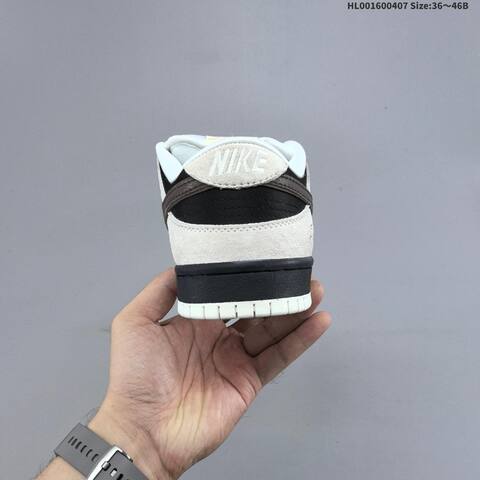 Nike SB Dunk Low City Of Love Black Light Beige Brown White EU 36-46 Skate Shoe - Unisex (BS-60909)