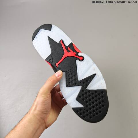 Air Jordan 6 Retro OG Reverse Infrared Replica 3M AIR JORDAN 6 Aj6 Lifestyle (BS-67841)