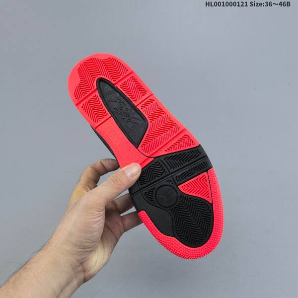 Jordan Air Jordan 4 Retro Flight Court black red 36 46B basketball lifestyle