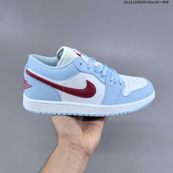Jordan Air Jordan 1 Low white blue navy 36~46B basketball