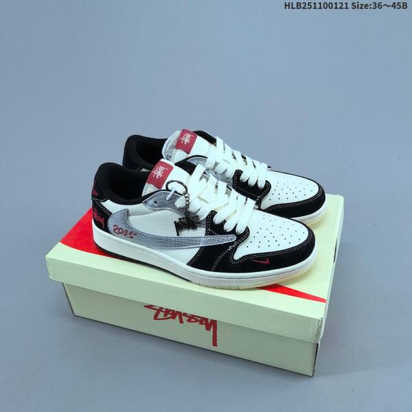 Air Jordan Travis Scott x Air Jordan 1 Low Reverse Mocha white black brown 36 45 casual lifestyle