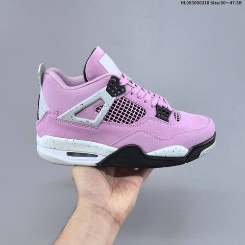 Air Jordan 4 Retro Orchid AIR JORDAN 4 Aj4 Lifestyle (BS-66571)