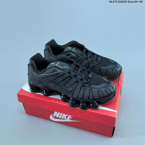 Nike Shox TL Black Pink Green EU 36-45 Running Shoe - Unisex (BS-61507)