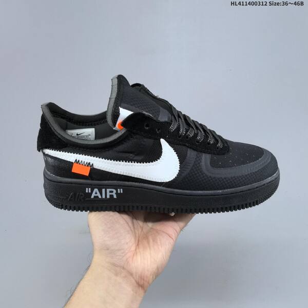 Nike Air Force 1 Low Off White white volt black orange EU 36-46 sneaker