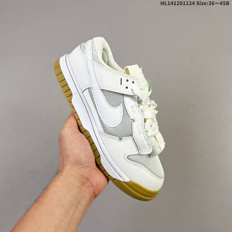 VIRGIL ABLOH Off-White x Futura x Nike SB DunkPine Green OW Lifestyle (BS-63142)