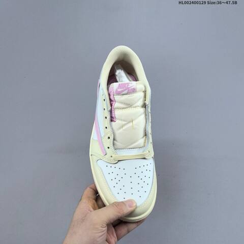 Travis Scott x Air Jordan 1 Low OG SP Sky Pink AIR JORDAN 1 Aj1 Lifestyle (BS-66769)
