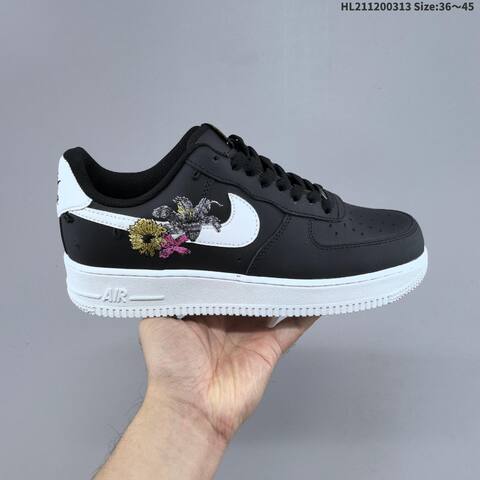 Nike Air Force 1 Low Off White Light Pink Light Blue Dark Brown EU 36-41 Sneaker - Unisex (BS-61347)