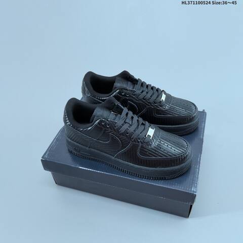 Nike Air Force 1 07 Light Grey Black White EU 36-45 Sneaker - Unisex (BS-60163)