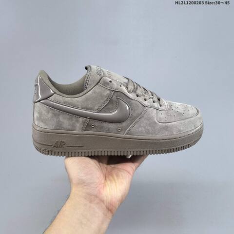 Nike Air Force 1 07 LV8 IQ4937-16 Light Beige Taupe Gray EU 36-45 Sneaker - Unisex (BS-61551)