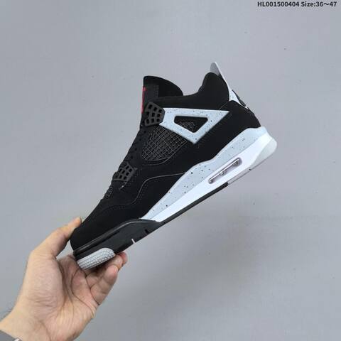 A Air Jordan 4 Retro AIR JORDAN 4 Aj4 Lifestyle (BS-66322)