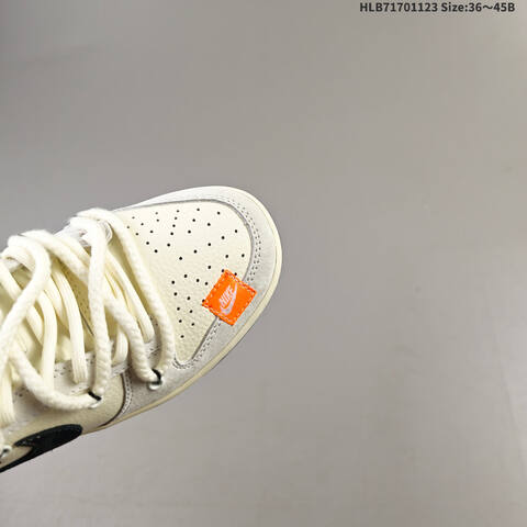 Nike Dunk SB Low Off White Black EU 36-45 Skate Shoe - Unisex (BS-63215)