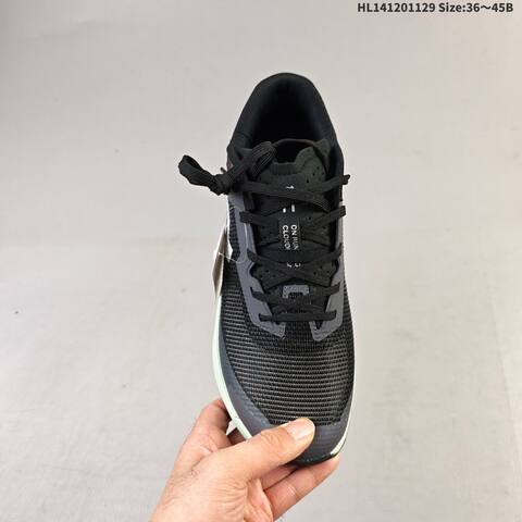 On Cloudultra 3 Black Dark Gray Mint Green EU 36-45 Trail Shoe Trail Running Sneakers - Unisex (BS-69760)