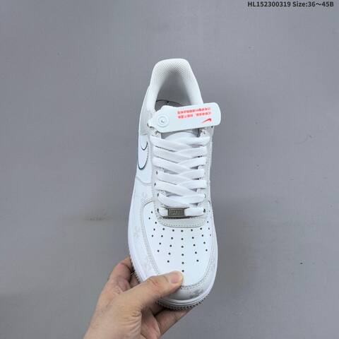 Nike Air Force 1 Low White Light Grey Teal EU 36-45 Sneaker - Unisex (BS-61242)