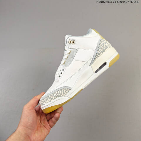 Air Jordan 3 Retro Craft Ivory AIR JORDAN 3 Aj3 Lifestyle (BS-67743)