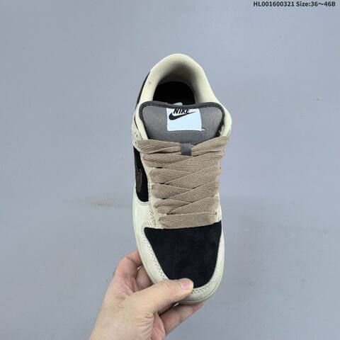 Nike SB Dunk Low Beige Black Brown Light Green Gum Orange EU 36-46 Skate Shoe - Unisex (BS-61217)