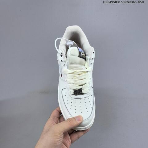 Nike Air Force 1 07 CNY Off White White Red Multicolor EU 36-45 Sneaker - Unisex (BS-61291)