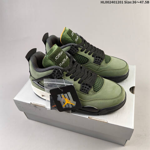 Undefeated x Air Jordan 4 Retro Replica AIR JORDAN 4 Aj4 4 MA-1 Unde Lifestyle (BS-67582)