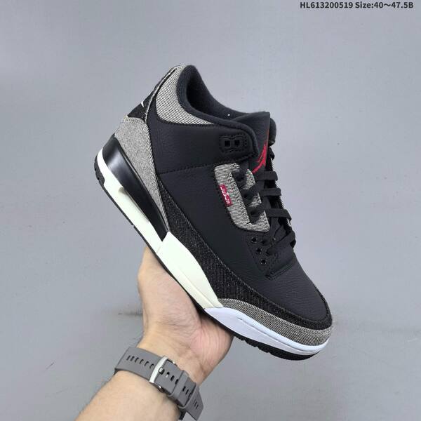 Jordan Air Jordan 3 Retro SP x Levi's black/grey/white EU 40-47.5 basketball
