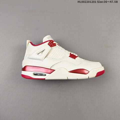Air Jordan 4 Retro Sierra Red WMNS AIR JORDAN 4 Aj4 Lifestyle (BS-67584)