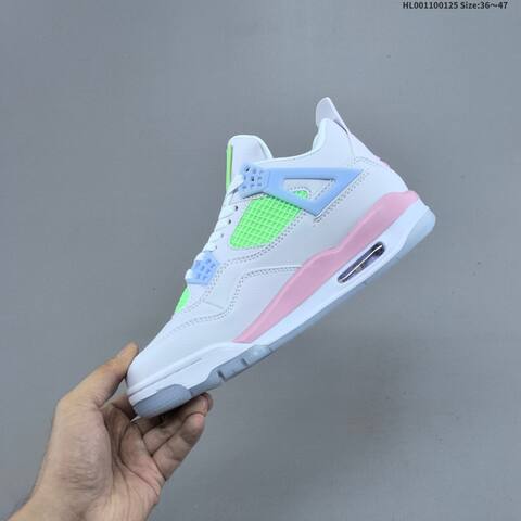 Air Jordan 4 Retro Valentine s Day AIR JORDAN 4 Aj4 4 IB7069-100 202 Lifestyle (BS-66834)