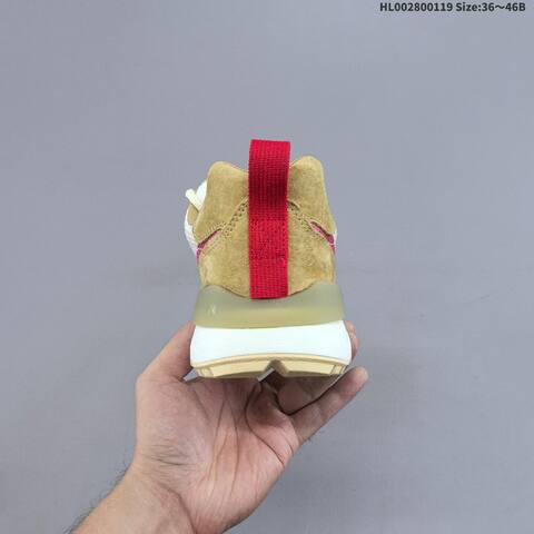 Nike Craft Mars Yard Shoe 2 0 Tom Sachs White Beige Red Black Cream EU 36-46 Sneaker - Unisex (BS-61886)