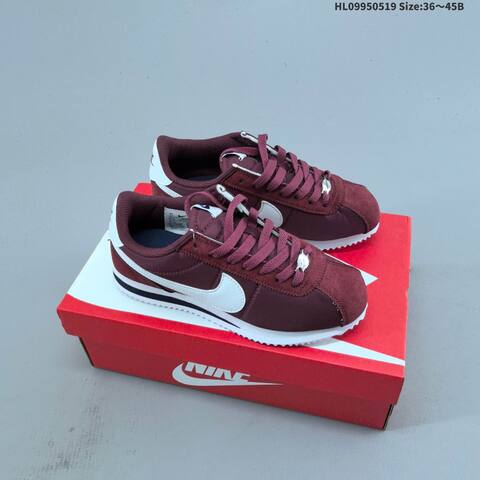 Nike Classic Cortez DZ2795 Burgundy White Black White Red Blue EU 36 45 Sneaker EU 36-45 - Unisex (BS-60262)