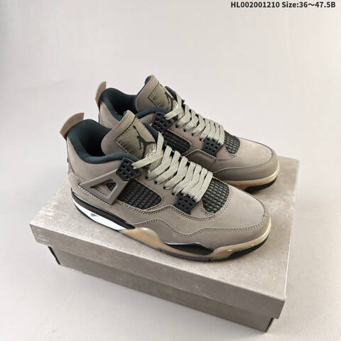 Nike SB x Air Jordan 4 Retro Cave Stone AIR JORDAN 4 Aj4 4 4 TS Lifestyle (BS-67508)