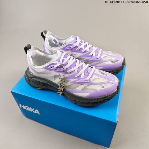 HOKA Mafate Speed 4 Black White Grey EU 36-45 Trail Shoe Trail Running Sneakers - Unisex (BS-69471)