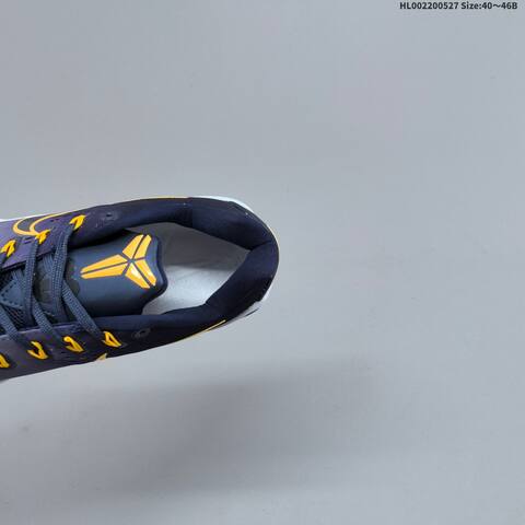 Nike Kobe 9 Low Purple Navy Yellow White EU 40-46 Basketball Shoe - Men's (BS-60071)
