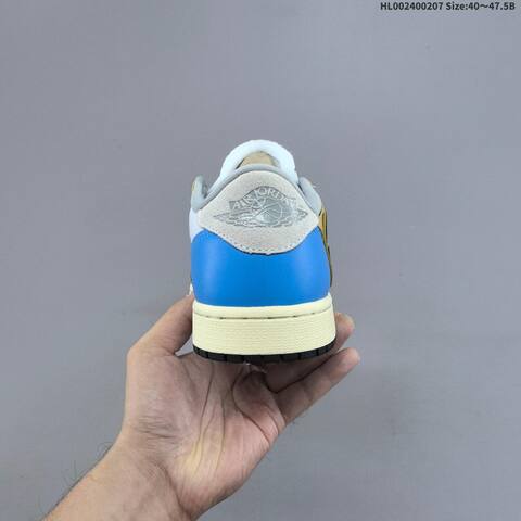 Travis Scott x Off White x Air Jordan 1 Low AIR JORDAN 1 Aj1 Lifestyle (BS-66670)