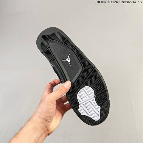 Air Jordan 4 Retro White Thunder AIR JORDAN 4 Aj4 Lifestyle (BS-67704)
