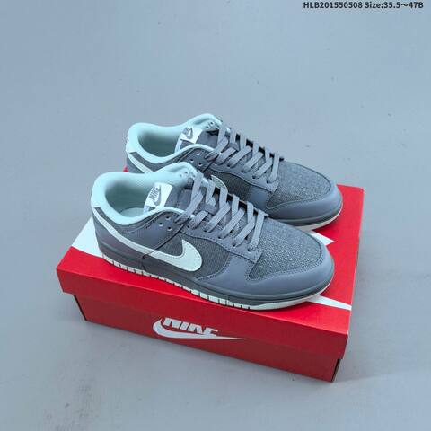 Nike SB Dunk Low Zoom Air Cool Grey Light Bone Light Blue EU 35 5-47 Skate Shoe - Unisex (BS-60463)