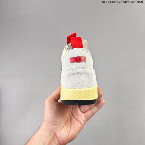 Nike Tom Sachs General Purpose Shoe White Light Grey Pale Yellow Red EU 36-45 Sneaker - Unisex (BS-63029)