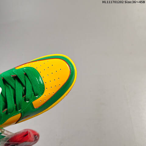 Nike Air Force 1 Mid 07 Green Yellow Red EU 36-45 Sneaker - Unisex (BS-62877)