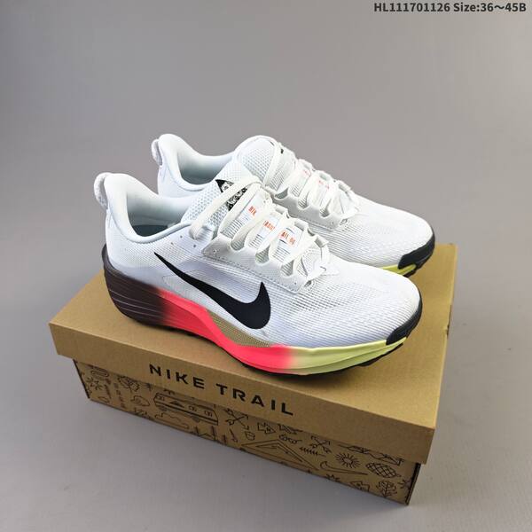 Nike ReactX Pegasus Trail 6 black grey white EU 36-45 trail shoe